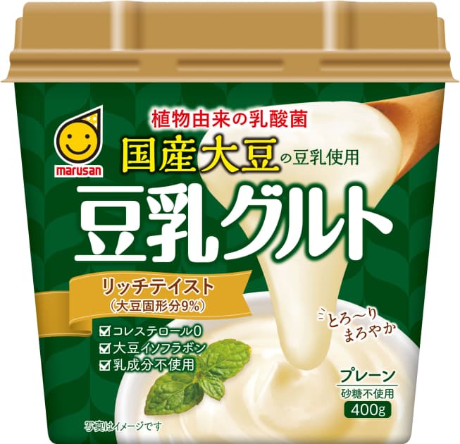 国産大豆の豆乳使用 豆乳グルト