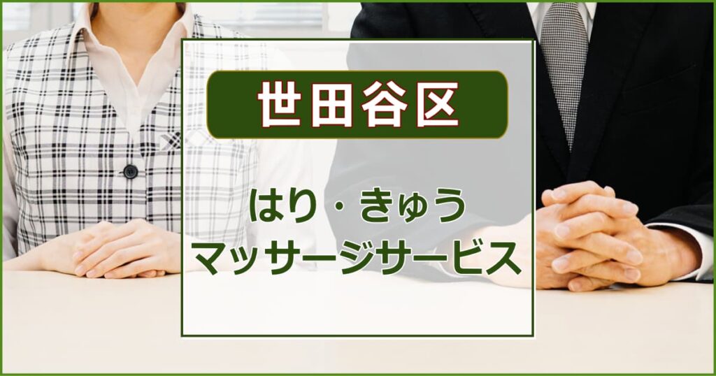 はり・きゅう・マッサージサービス